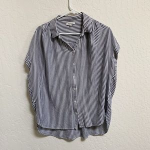 Madewell Central Shirt in Gabriel Stripe M